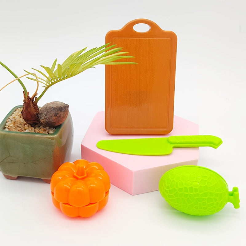 Set educațional pentru tăiat cu mâncare, fructe și legume – Ideal pentru învățarea timpurie și jocul de rol