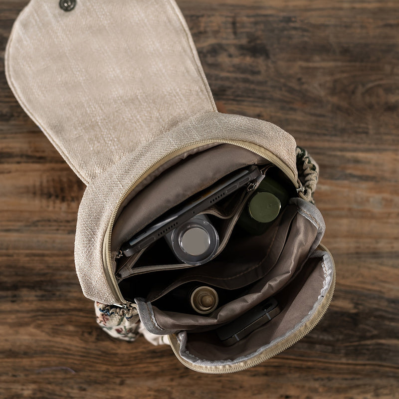 EthnoCharm Pleciony Plecak – Artystyczny i Praktyczny