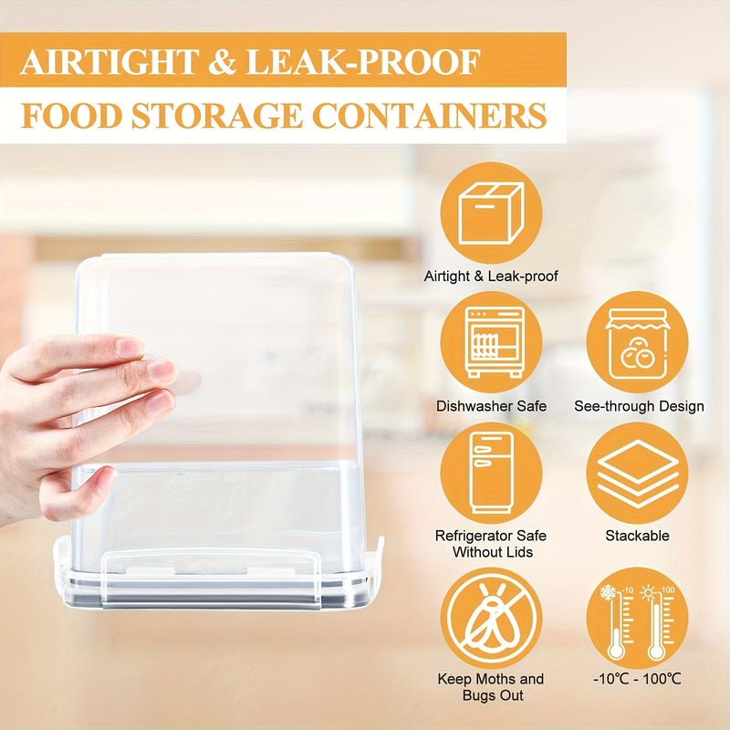 24-elementowy zestaw do przechowywania w kuchni – Praktyczny i Przejrzysty