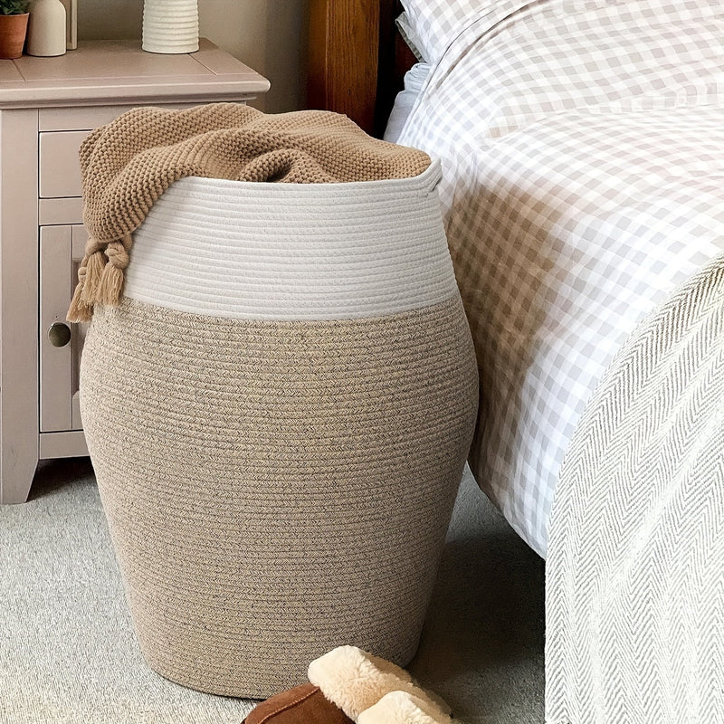 Large Wicker Laundry Basket – Practical and Elegant for Every Laundry Room