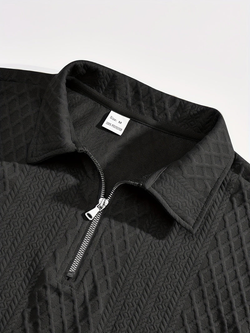 Set masculin stilat din jacquard – confortabil și la modă