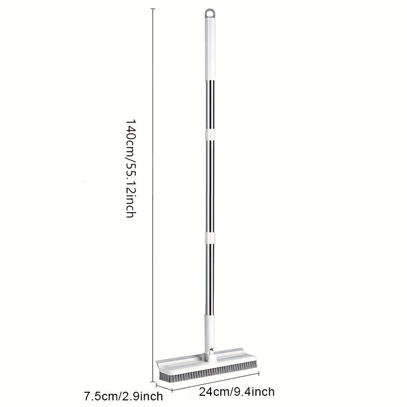 Perie rotativă de curățare cu coadă lungă – versatilă și puternică pentru podele, pereți și ferestre