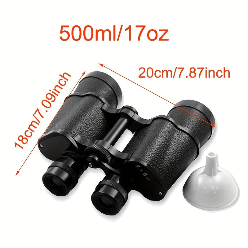 Unikalny Lornetkowy Bidon – 500ml Przenośny Bidon w Kształcie Lornetki