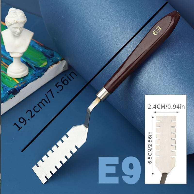 Zestaw Noży Malarskich MasterBlend – Precyzja i Kreatywność w Sztuce Malowania Olejnego