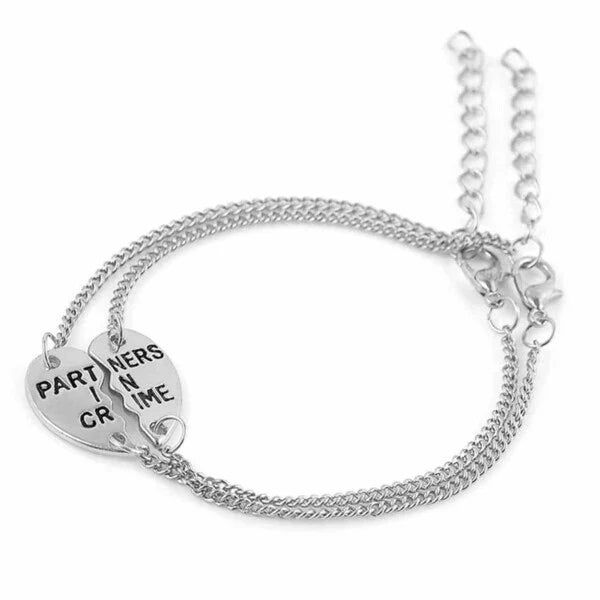 Bransoletka "Partnerzy w Zbrodni" - Na Niezłomną Przyjaźń i Przygody