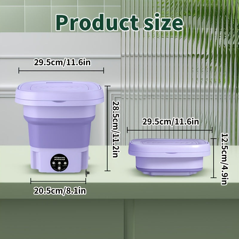 FlexiWash Składana Pralka – Praktyczna i Oszczędzająca Miejsce