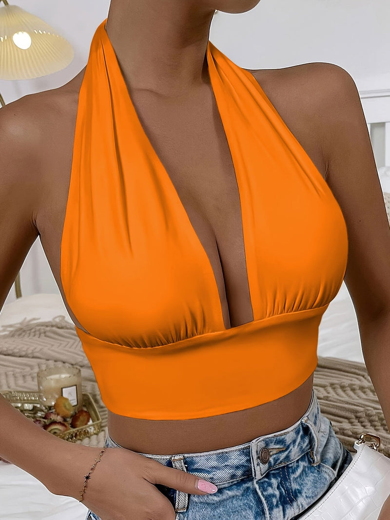 Elegancki Top Bandeau Damski - Elastyczny i Modny