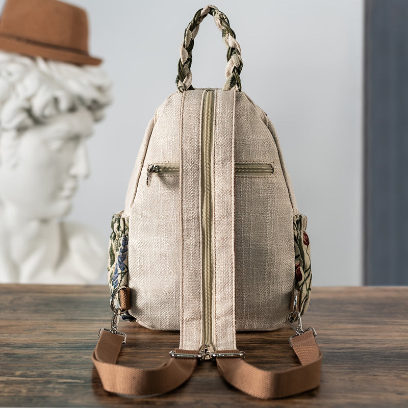 EthnoCharm Pleciony Plecak – Artystyczny i Praktyczny