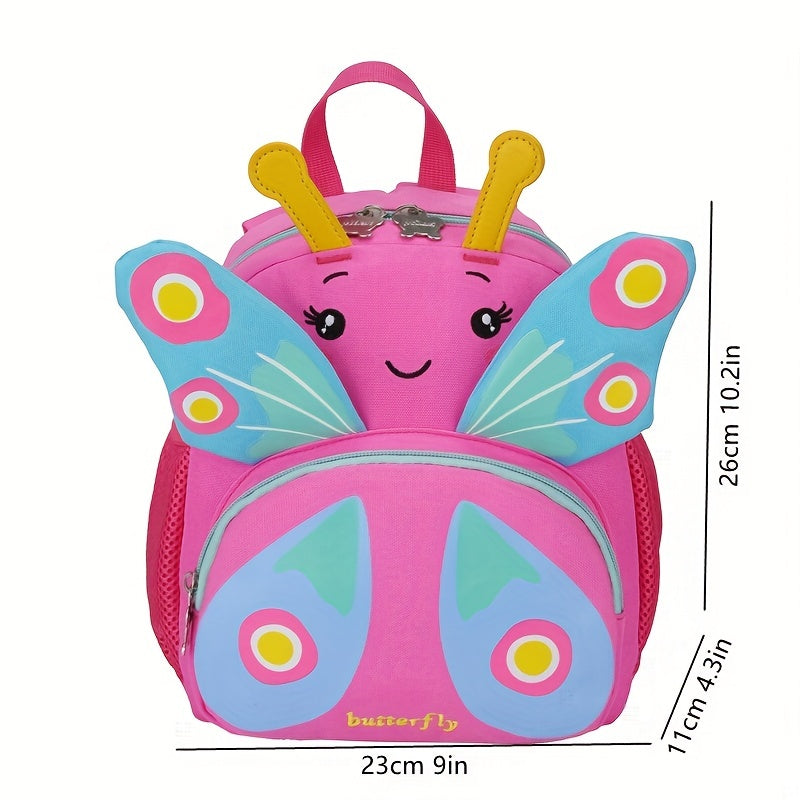 Rucsac drăguț pentru copii cu fluture – ușor și gata de călătorie