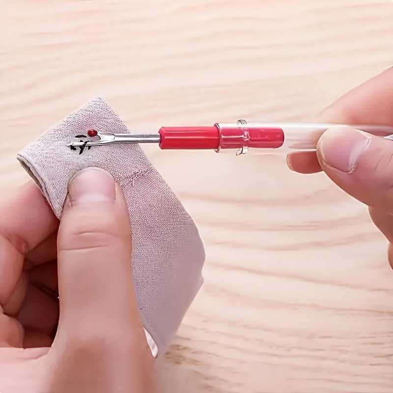 Set Portabil de Cusut – Set Complet de Accesorii pentru Cusut pentru Uz Casnic și în Călătorie