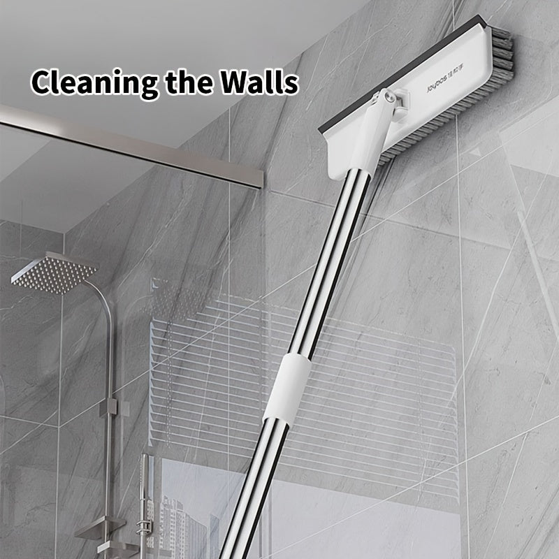 Perie rotativă de curățare cu coadă lungă – versatilă și puternică pentru podele, pereți și ferestre