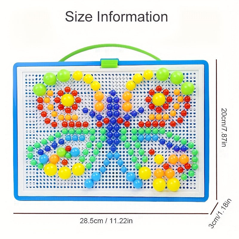 Edukacyjne Plastikowe Klocki – Stymuluj Kreatywne Myślenie i Rozpoznawanie Kolorów
