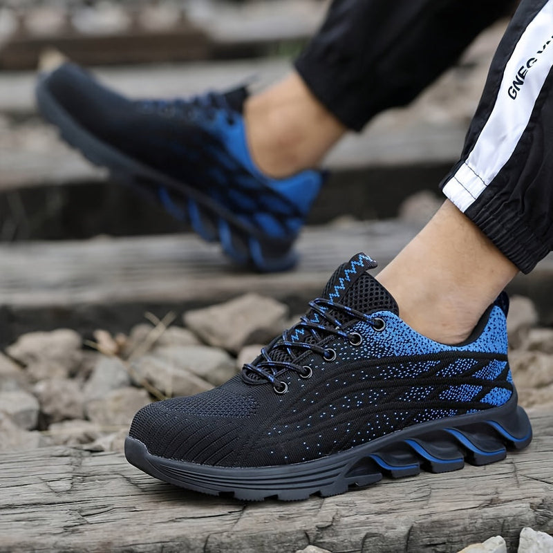 FlexGuard Męskie Buty Robocze i Sportowe – Oddychające i Antypoślizgowe