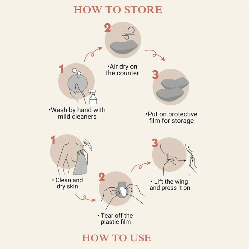 Eleganckie Podkładki na Sutki – Wygodne i Niewidoczne