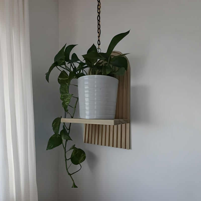 Boho Tęczowa Półka Ścienna - Stylowa Przestrzeń do Przechowywania w Każdym Pokoju