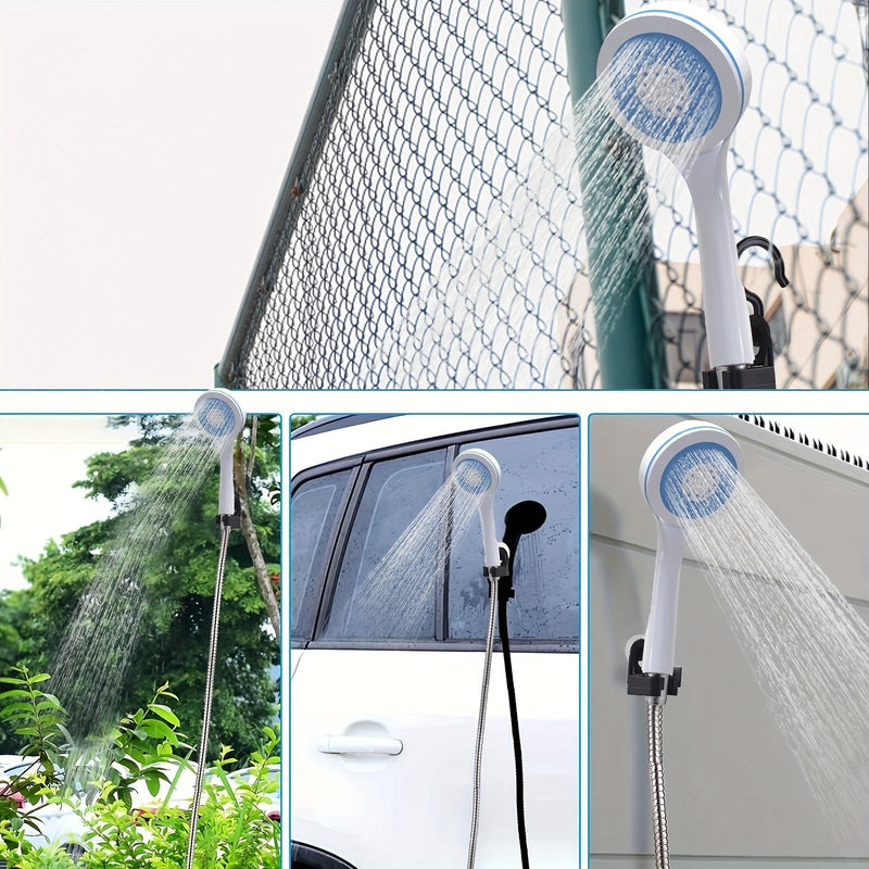 Przenośny Prysznic Kempingowy – Ręczny z Systemem Filtracji Wody