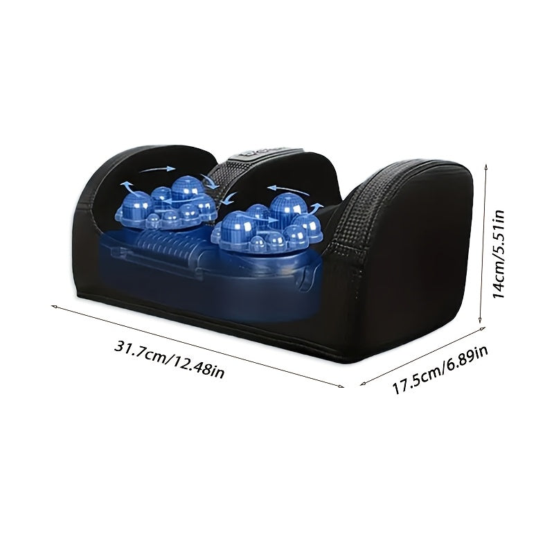 Masażer stóp na energię słoneczną – Komfortowy masaż z ciepłem i ugniataniem