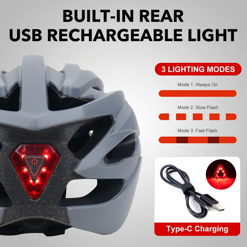 Casca de bicicletă ușoară pentru adulți – reglabilă și respirabilă