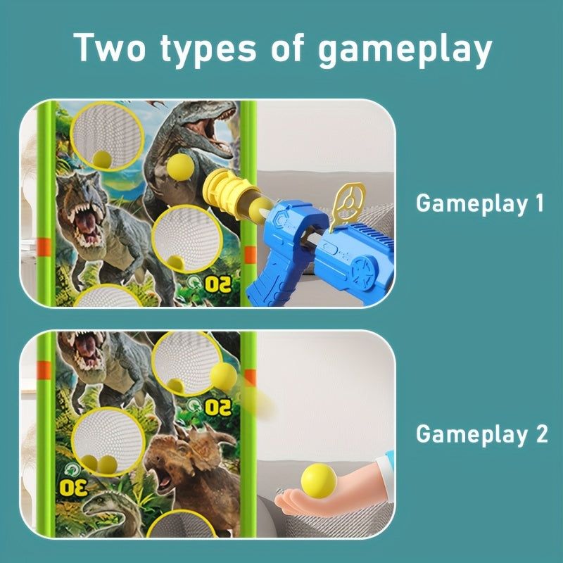 Dinozaurzy shooter – Joc de îndemânare drăguț și interactiv pentru utilizare în interior și exterior