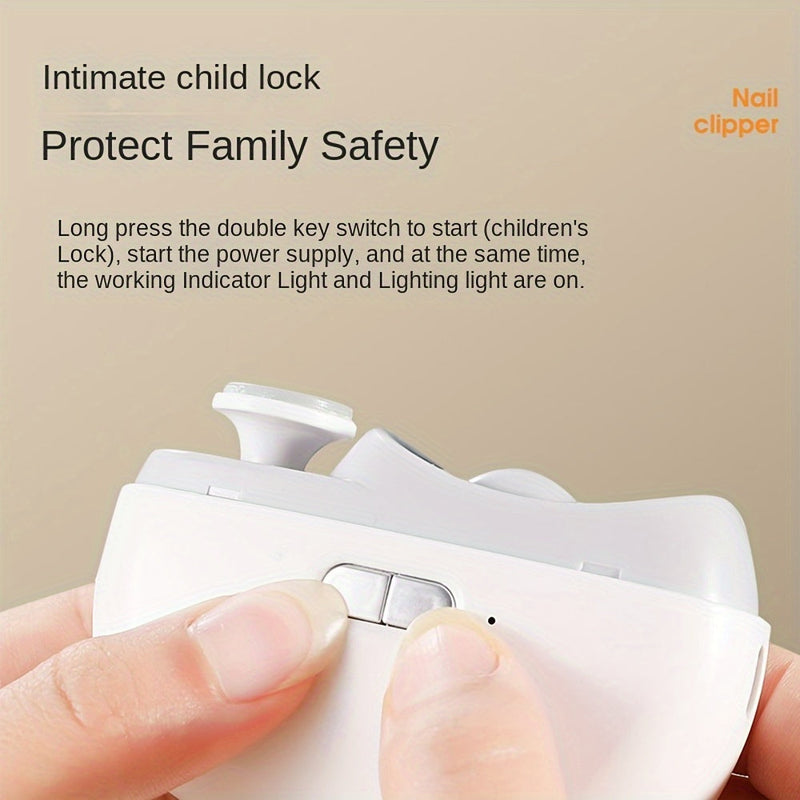 Inteligentny Elektryczny Obcinacz do Paznokci – Bezpieczny i Wygodny