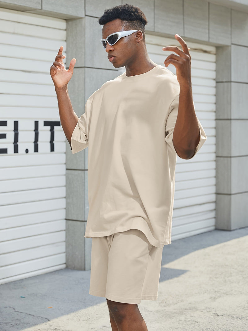 Relaksujący Casualowy Zestaw Bawełniany – Lekki i Wygodny