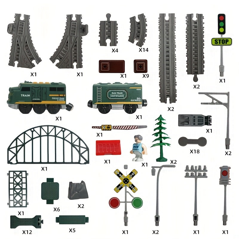 Kalandvonat Készlet – Játék és Kreativitás