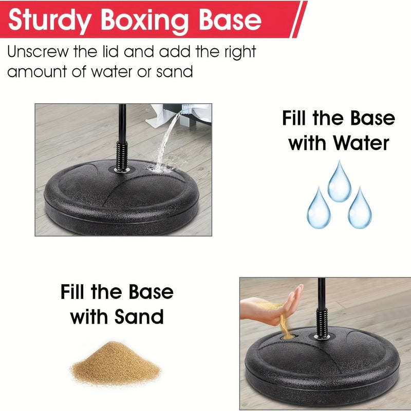 Junior Bokszak - Sac de box reglabil cu mănuși pentru copii