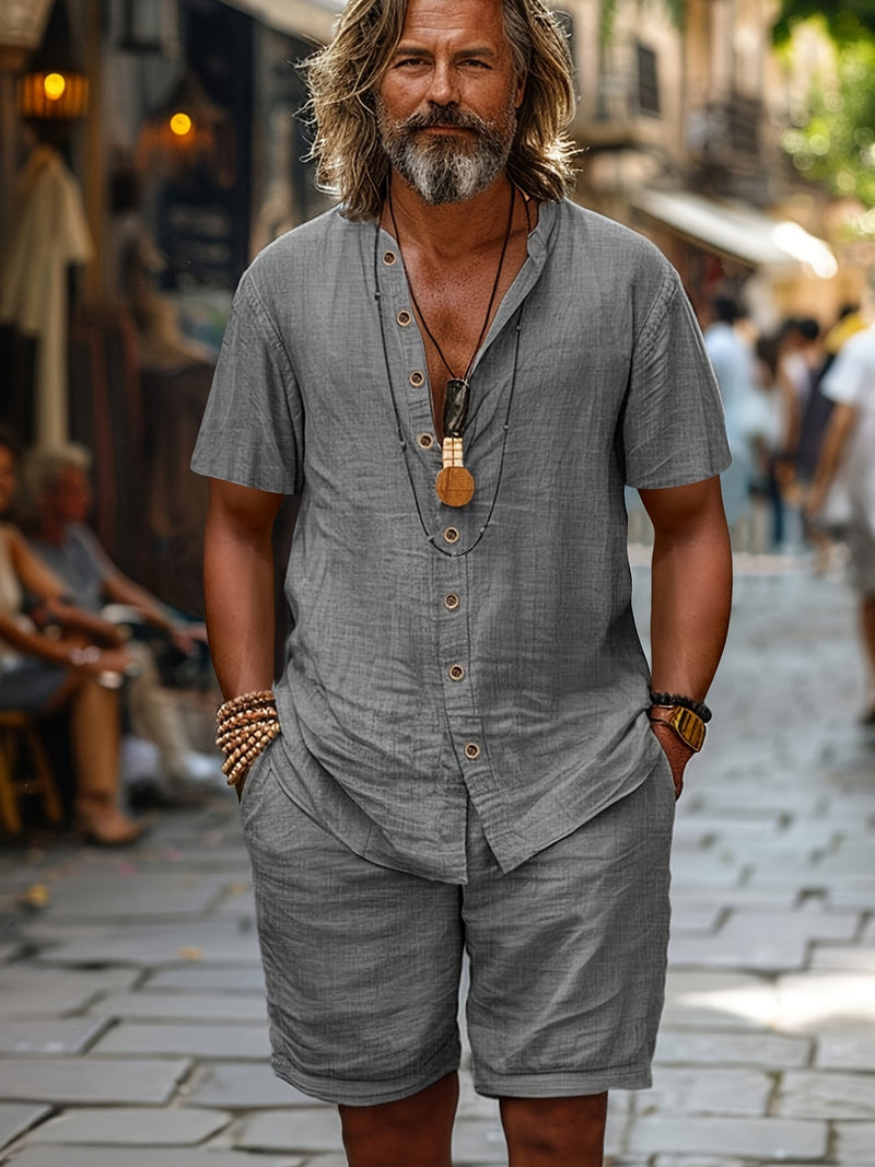 Lněná sada Breeze – Letní komfort a ležérní elegance