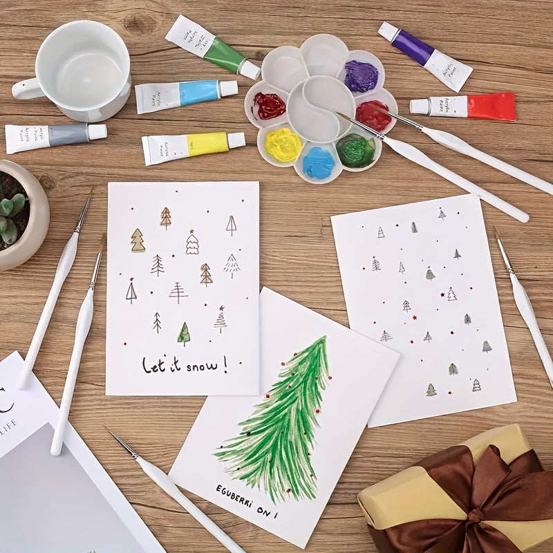 Pędzel Detaliczny – Idealny do Precyzyjnego Malowania i Szczegółowych Prac Artystycznych