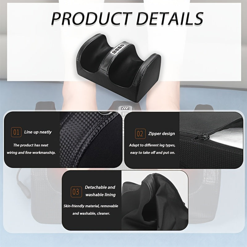 Masażer stóp na energię słoneczną – Komfortowy masaż z ciepłem i ugniataniem