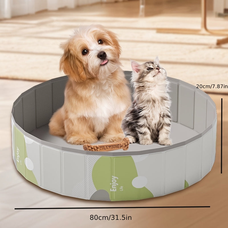 Bol portabil răcoritor pentru câini – confortabil și sigur pentru zilele de vară