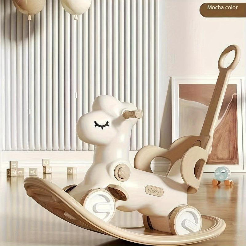 2-în-1 Leagăn pentru Copii și Bicicletă Echilibru - Jucărie Sigură și Distractivă