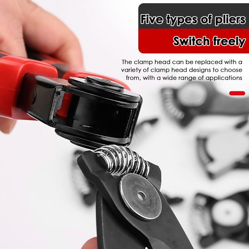 MultiGrip 5-w-1 Zestaw Szczypiec – Elastyczne Narzędzie do Każdej Trudnej Pracy