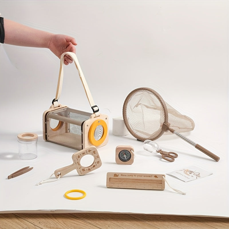 Nature Explorer Set pentru Studiul Insectelor – Descoperire și Joc în Natură