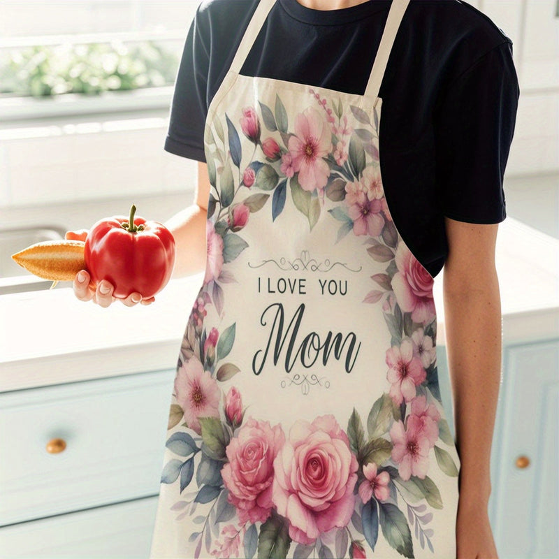 Gătitul cu Dragoste – Frumos Șorț Floral de Ziua Mamei