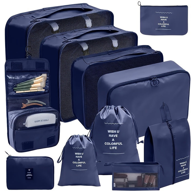 PackMate 11-elementowy Zestaw Kubków Pakujących – Zorganizuj Swoje Bagaże