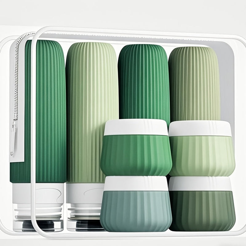 Praktyczny Zestaw Butelek Podróżnych – Bezpieczny i Wygodny w Podróży