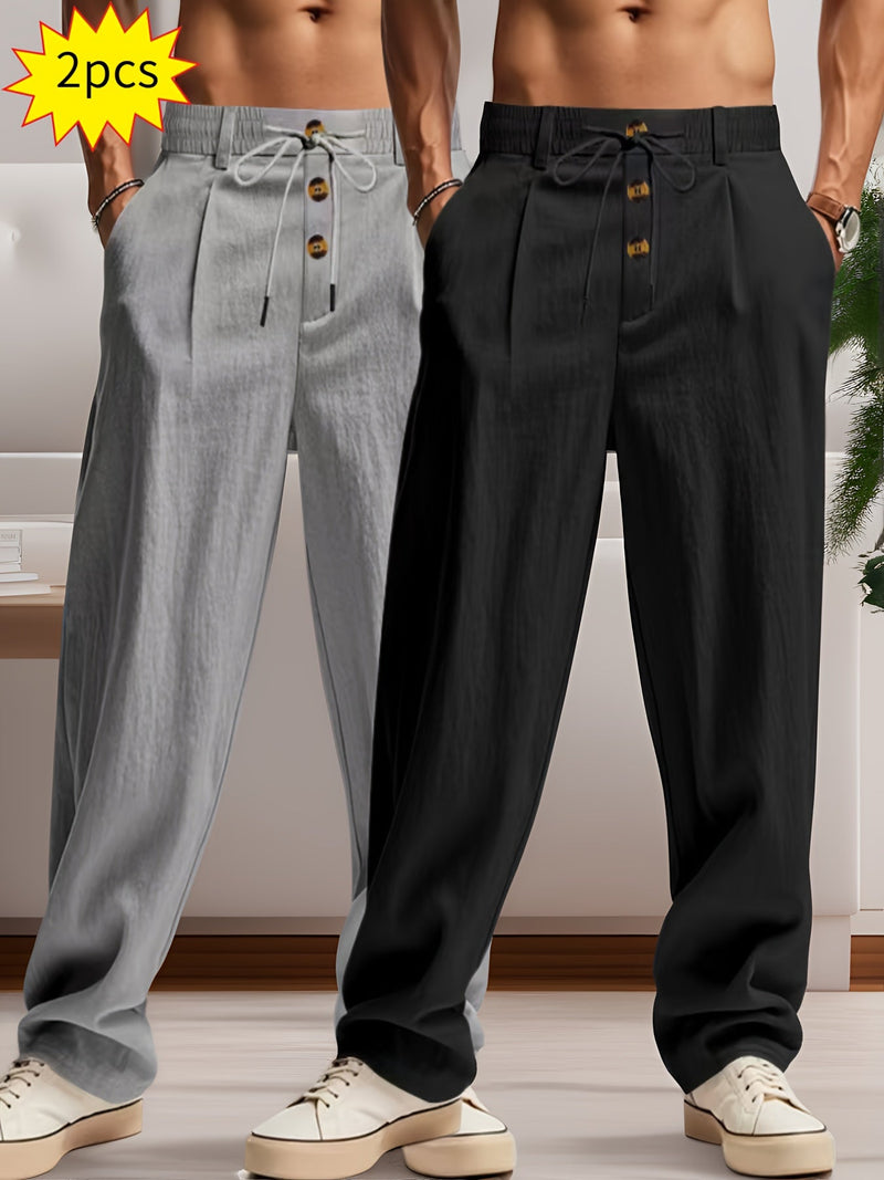 Set Pantaloni Relaxed Luxe - Confort și Stil Fără Compromisuri