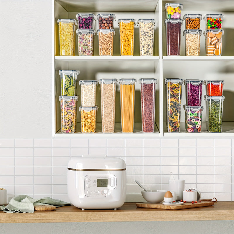 24-elementowy zestaw do przechowywania w kuchni – Praktyczny i Przejrzysty