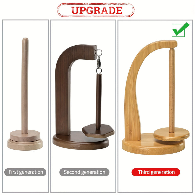 Bambusowy Uchwyt na Włóczkę – Praktyczny Organizer do Projektów Robótkowych