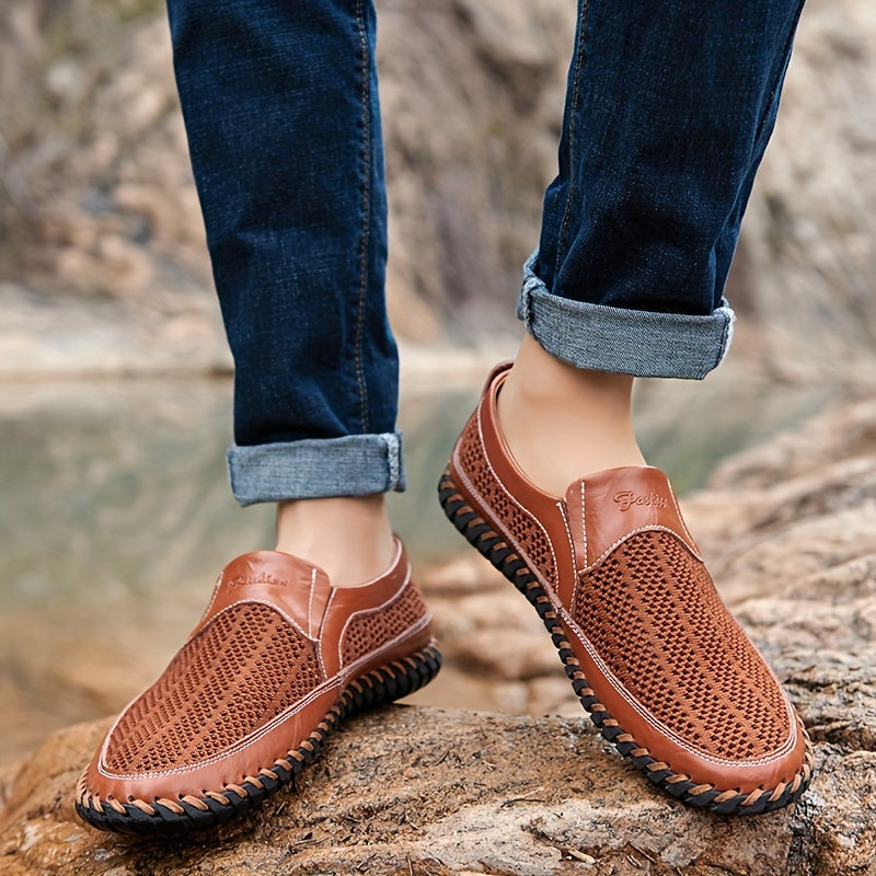 Lekkie Męskie Sandały – Oddychające, Wygodne i Antypoślizgowe