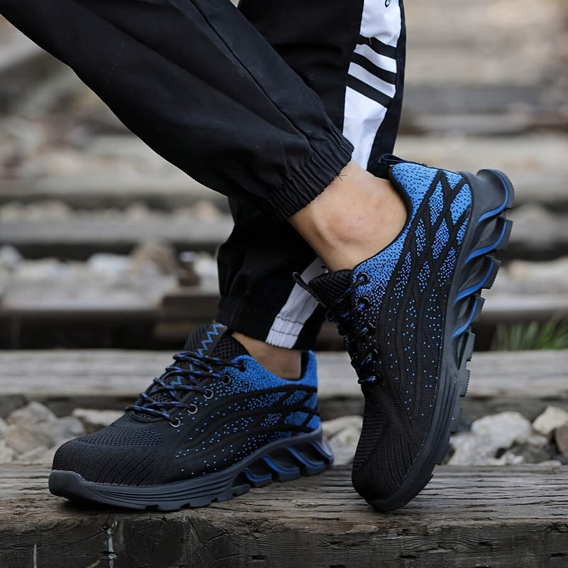 FlexGuard Męskie Buty Robocze i Sportowe – Oddychające i Antypoślizgowe