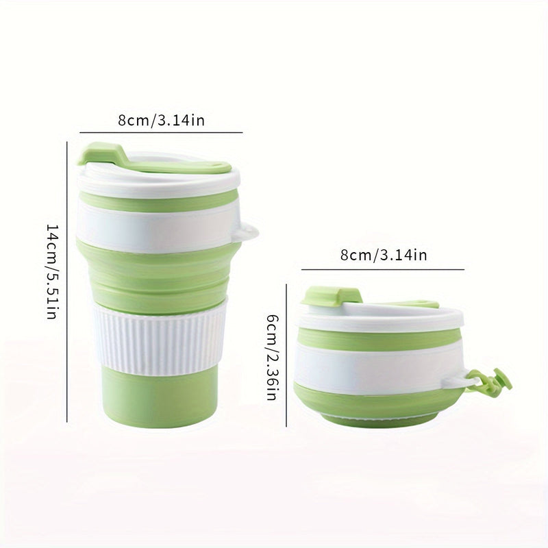 Składany Kubek Podróżny – Trwały i Kompaktowy do Kempingu i Podróży