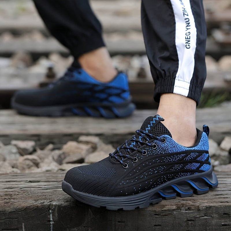 FlexGuard Męskie Buty Robocze i Sportowe – Oddychające i Antypoślizgowe