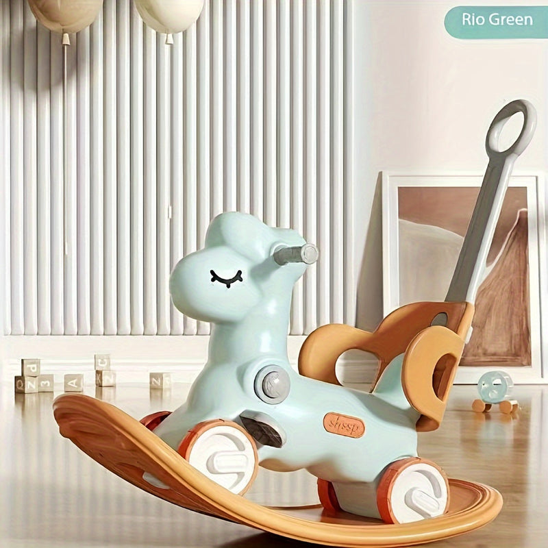 2-în-1 Leagăn pentru Copii și Bicicletă Echilibru - Jucărie Sigură și Distractivă