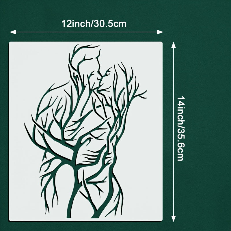 LoveTree Szablon – Kreatywny i Wszechstronny do DIY Sztuki
