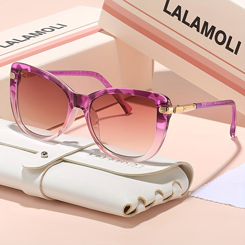 Eleganckie Owalne Okulary Przeciwsłoneczne dla Damskich – Modne i Wygodne