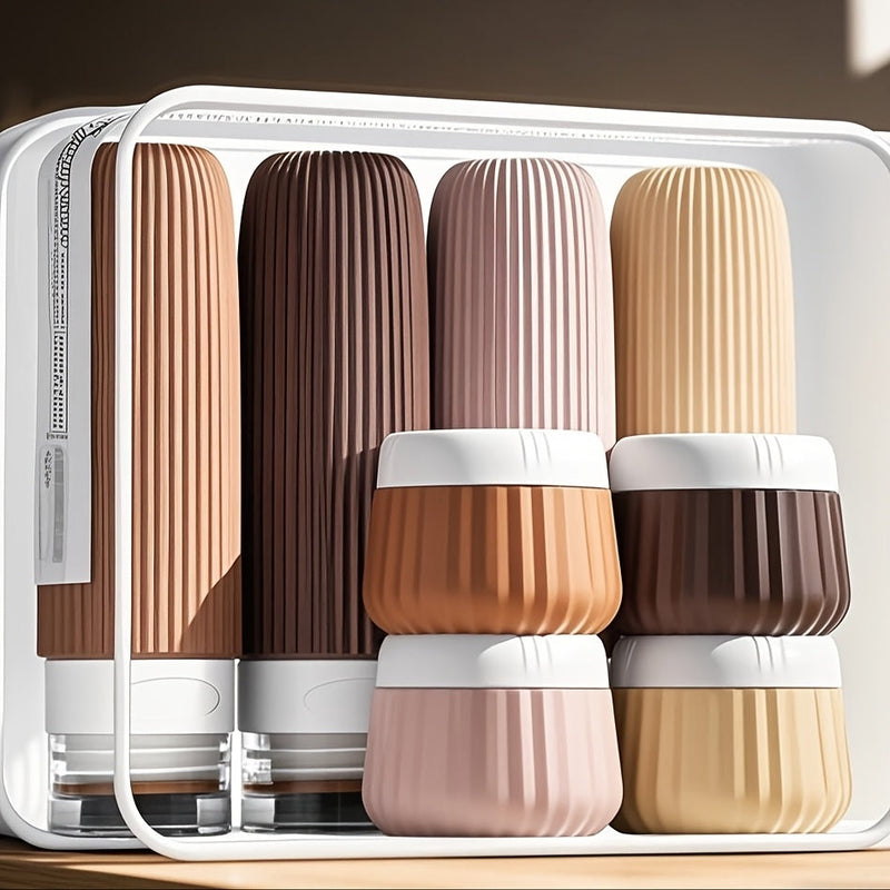 Praktyczny Zestaw Butelek Podróżnych – Bezpieczny i Wygodny w Podróży