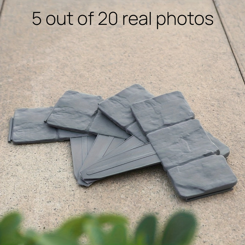 Kőstílusú Kerti Szegélykészlet – Gyakorlati és Dekoratív