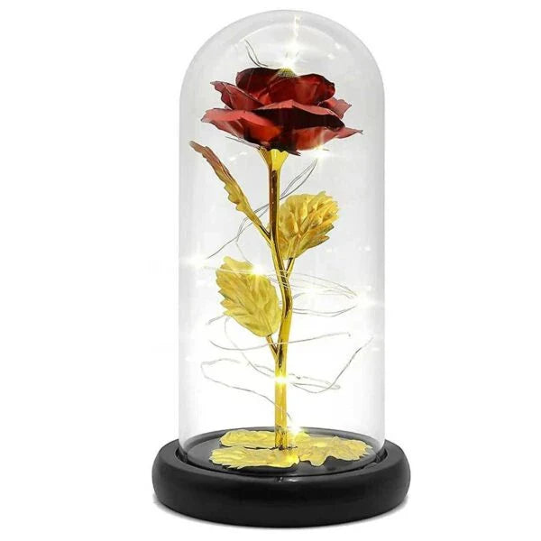 24-karatowa Złocona Róża Wieczności - Podaruj swojej mamie coś wyjątkowego